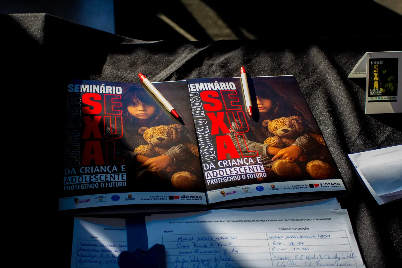 Seminário de Combate ao Abuso Sexual — registro 2