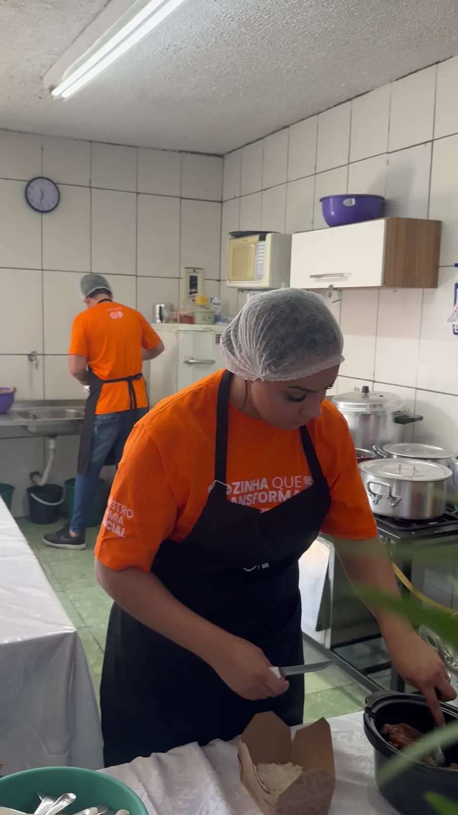 Preparo cuidadoso das refeições — registro 11