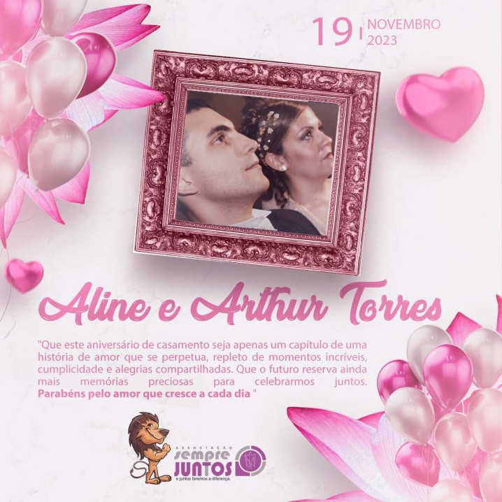 18º Aniversário de Casamento de Dra. Aline e Dr. Arthur Torres - 19 de Novembro